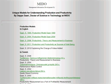 Tablet Screenshot of mido.fi
